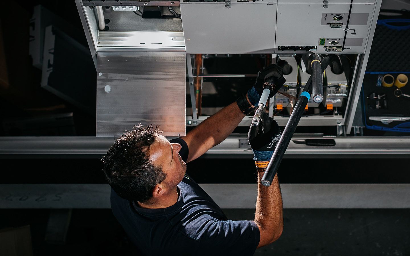 monteur middenspanningsnet